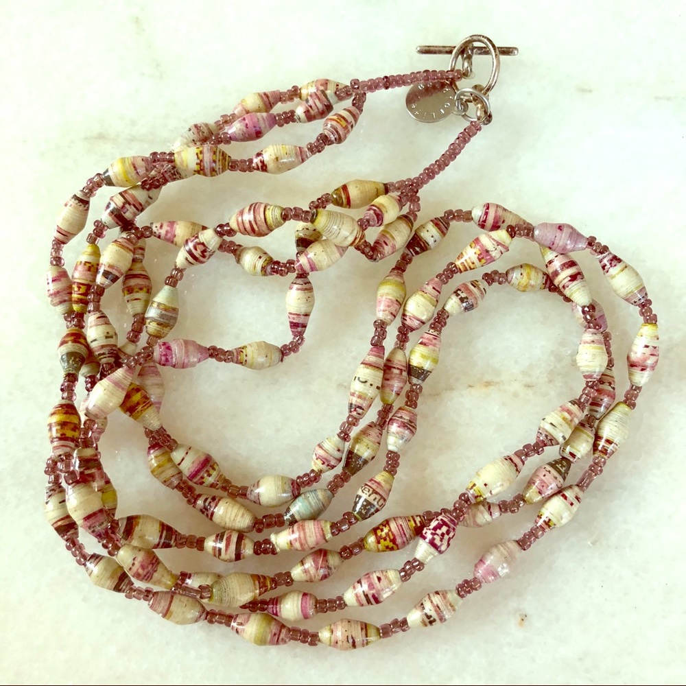 Bead For Life Necklace Made in Uganda 🇺🇬